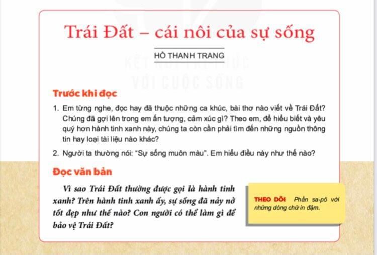 Một số giáo viên phản ánh Sách Ngữ văn 6 bộ Kết nối còn 