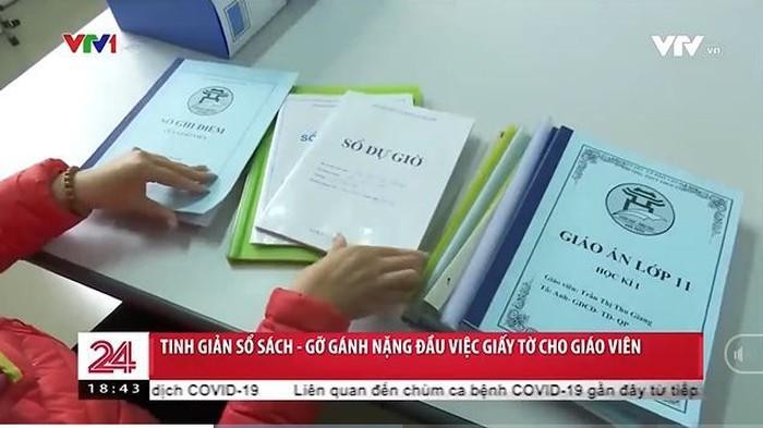 Các mẫu kế hoạch 5512 rườm rà nhưng bắt buộc, tạo áp lực rất lớn cho giáo viên