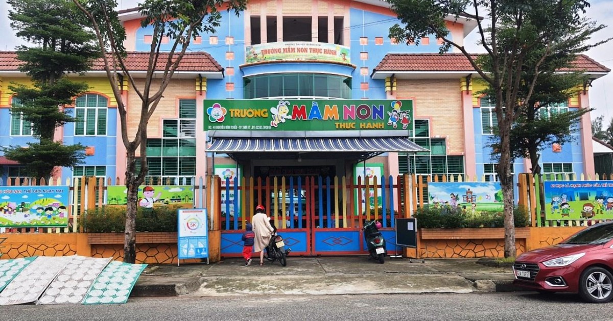 Trường Đại học Quảng Nam mở trường mầm non, phòng không cấp phép hoạt động