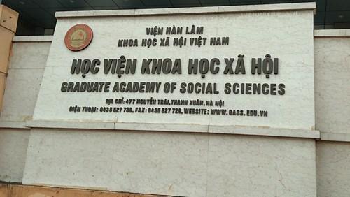 thumbnail - Sai phạm ở Viện Hàn lâm Khoa học xã hội Việt Nam: Bộ Giáo dục nói gì?