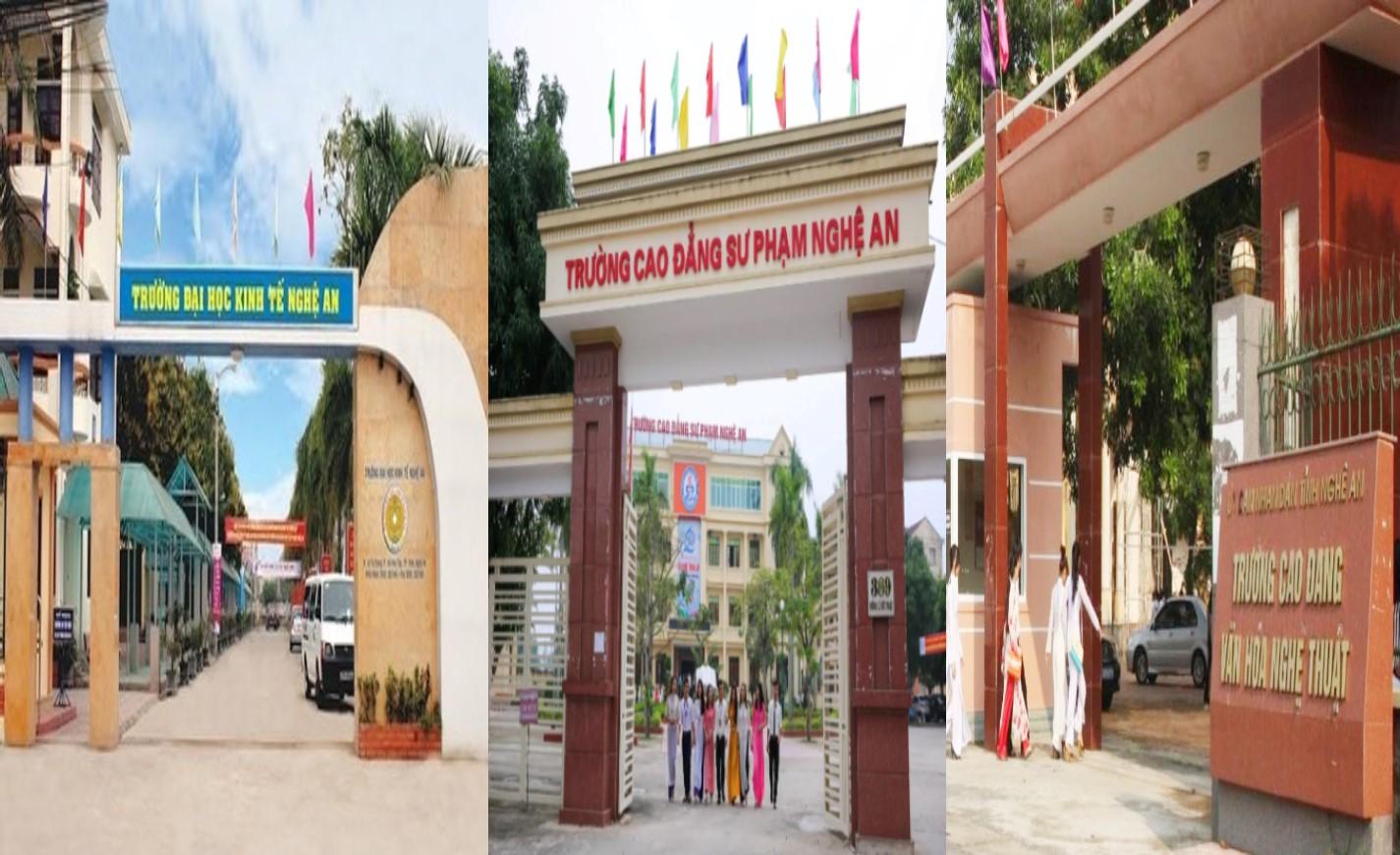Sáp nhập 3 trường và đổi tên thành Trường Đại học Nghệ An - Giáo dục Việt Nam