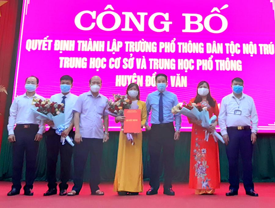 Đồng Văn có trường phổ thông dân tộc nội trú được đầu tư lớn nhất của Hà Giang - Giáo dục Việt Nam