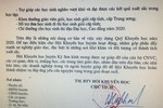  Công văn yêu cầu trừ 1 ngày lương của Hội Khuyến học huyện Kỳ Sơn, tỉnh Nghệ An (Ảnh CTV)