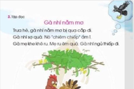 Sách Tiếng Việt 1 bộ Cánh Diều có nhiều từ ngữ hoàn toàn xa lạ với học sinh