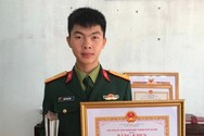 Chàng trai Quảng Bình và hành trình đạt Thủ khoa Trường Sĩ quan Phòng hóa 
