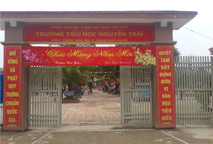 Nghệ An: Phụ huynh lớp 1 Trường Nguyễn Trãi bức xúc khoản thu học 2 buổi/ngày